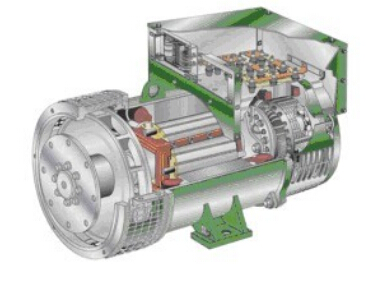 阿克陶发电机内部结构图